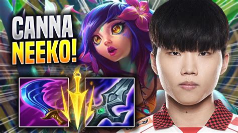 Canna Is So Clean With Neeko Dk Canna Plays Neeko Top Vs Rumble