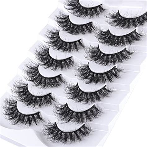 Amazon Cat Eye Lashes Natural Look Fluffy False Eyelashes Fox Eye