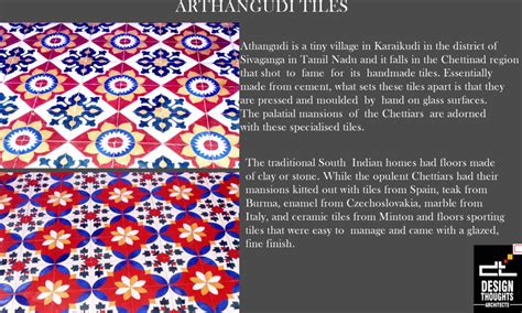 Tracing the Legacy of Athangudi Tiles