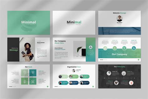 Minimal Powerpoint Template - Design Cuts