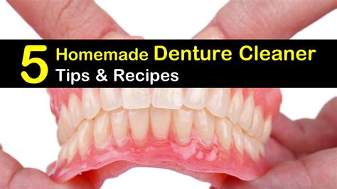 5 Denture Cleaner Recipes You Can Make at Home