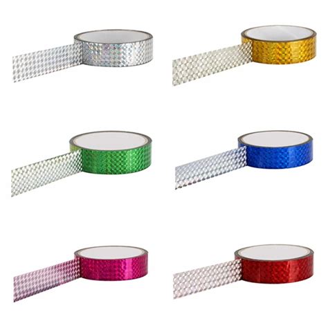 Лазерная Лента для художественной гимнастики DIY, голографические ленты ...