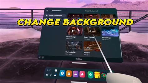 How To Change The Home Background On Oculus Quest 2 Youtube