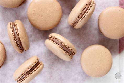 Chocolate Hazelnut Macarons Butter Baking