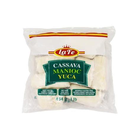 La Fe Frozen Cassava Yuca Des Champs Foods