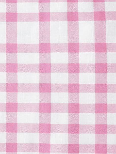 Experience Warmth With A Soft Pink Gingham Pattern Inviting Premium