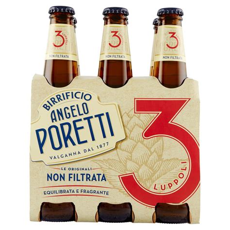 Birra Luppoli Non Filtrata Angelo Poretti Cl X Tigros