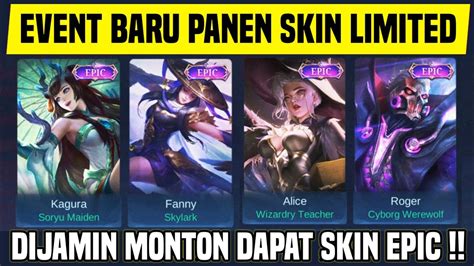 Event Baru Panen Skin Epic Limited Dijamin Monton Player Gratisan