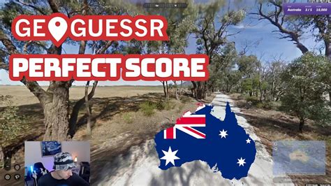 Geoguessr Perfect Score In Australia K Youtube