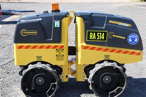 Machine Specifications - Bomag BMP 8500 Trench Roller - Rollers Queensland