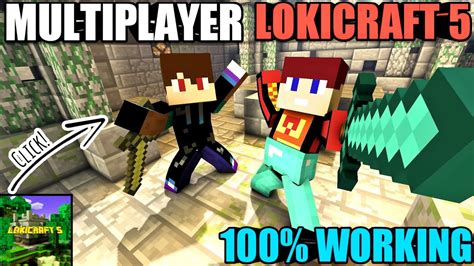 AMAZING HOW TO PLAY MULTIPLAYER IN LOKICRAFT 5 Ll LOKICRAFT Ll YouTube