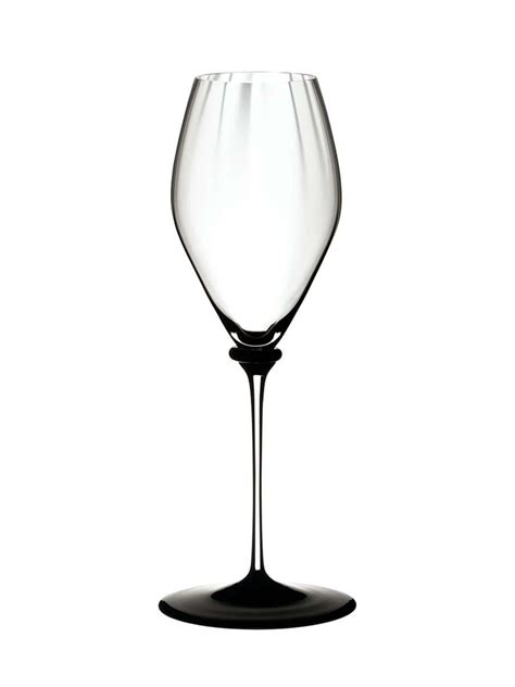 Ly Riedel Fatto A Mano Performance Champagne Black S Nh R U