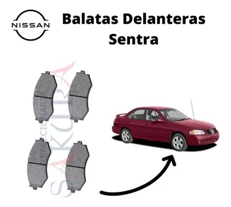 Juego Balatas Delanteras Nissan Sentra