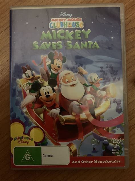 6x Mickey Mouse Christmas (DVD) Disney Animation Movies. Region 4 ...