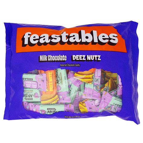 Mr Beast Feastables 50ct - 17.64oz | Candy Funhouse – Candy Funhouse CA