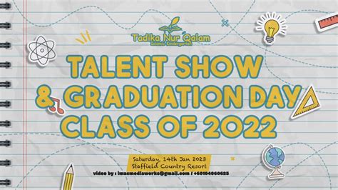 Tadika Nur Qalam Talent Show Graduation Day Class Of Abdul Aziz