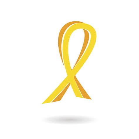 Ribbon Yellow Armed Forces Symbol Illustrations Royalty Free Vector