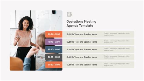 Operations Meeting Agenda Template Okslides