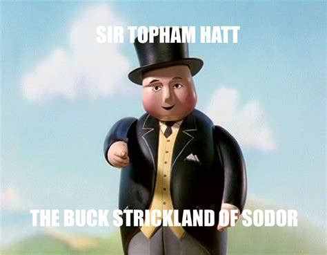 Sir Topham Hatt as Buck Strickland by kuyatamayo on DeviantArt