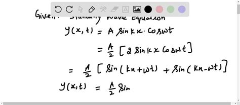 Solved Show The Function E Z T Eo Sin Kz Wt Cos Kx Wt