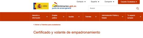 C Mo Solicitar Certificado De Empadronamiento Por Internet