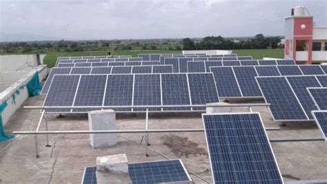 Mounting Structure Grid Tie Residential Solar Rooftop Power Plant Capacity 5kw At Rs 50000