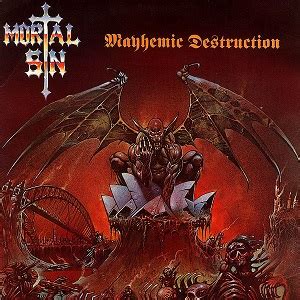 MORTAL SIN Mayhemic Destruction 1987 Remastered 2022 DIGI CD