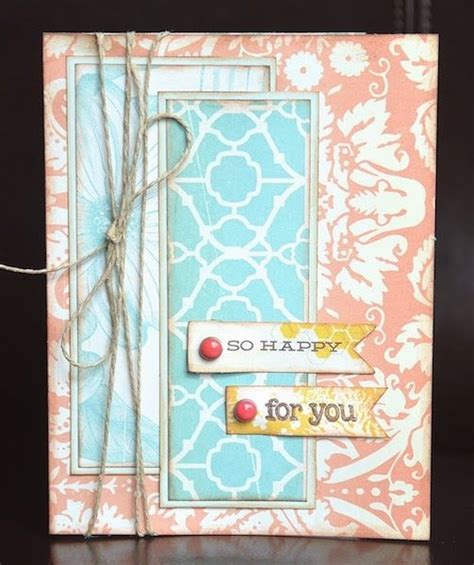 So HAPPY For You Card By Darla Weber PinkPaislee Pink Paislee I