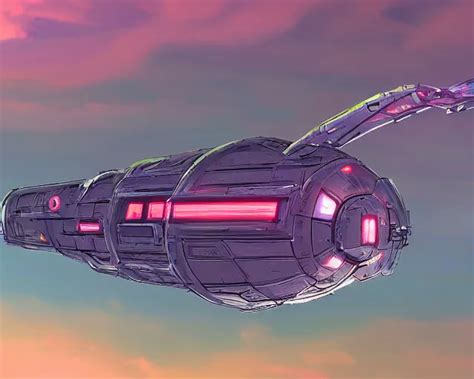 Cyberpunk Zeppelin Scifi Concept Art Stable Diffusion Openart