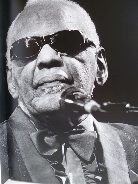 Ray Charles In Concert Prob 2001 Photo By Albert Saladini