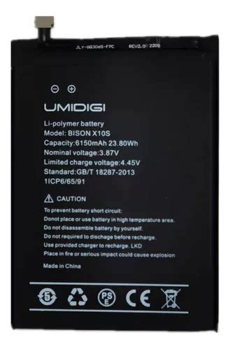 Bateria P Umidigi Bison X X Pro Power E Bison Mercadolivre