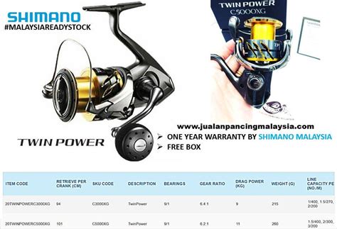 shimano twin power  fd spinning fishing reel   year warranty