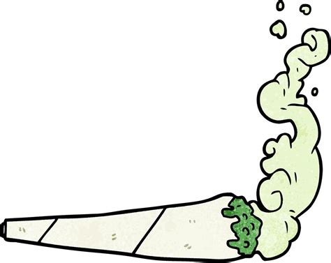 Weed Joint Cartoon