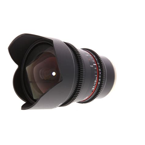 Rokinon Cine Mm T Ed As Ncs Cs Manual Lens For Sony E Mount Black