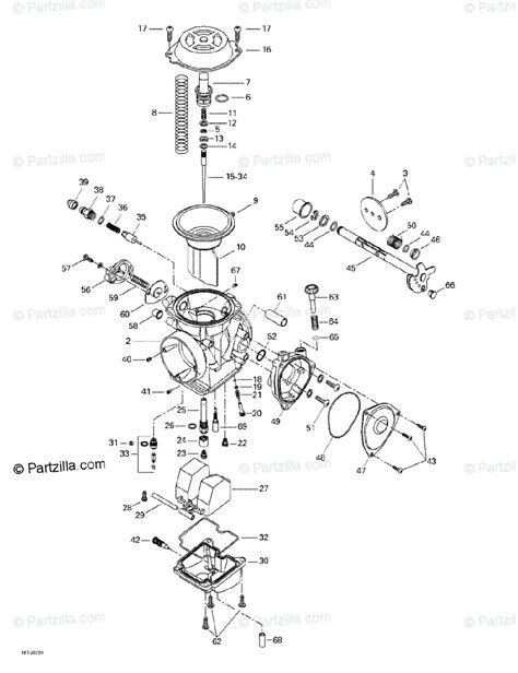 Can Am Atv 2002 Oem Parts Diagram For Carburetor