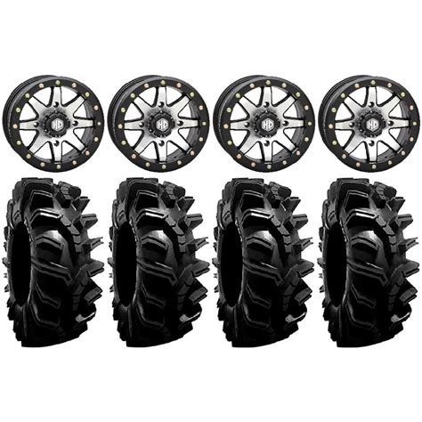 Sti Hd9 14 Beadlock Wheels Mh 32 Bogmax Tires Polaris Rzr Xp 1000 Pro Xp Ranger Xp 900