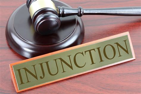 injunction legal image