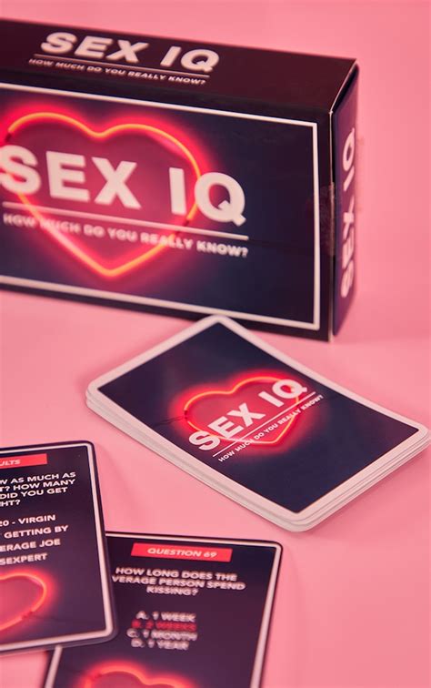 Sex Iq Trivia Cards Home Prettylittlething