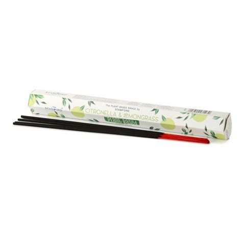 Stamford Plant Based Hex Incense Sticks Citronella Lemongrass