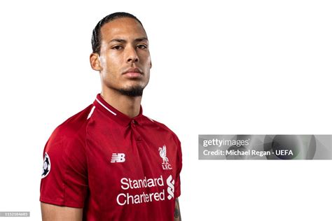 Virgil Van Dijk Of Liverpool Poses For A Photo During The Liverpool