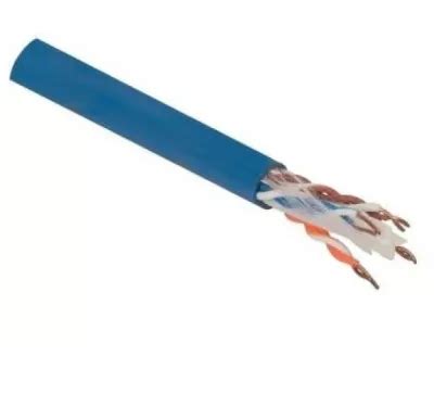 Wam Bobina Cable Utp Cat Cca Interior Azul M Cat Azul Mervins