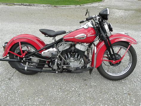 Harley Davidson Wl Flathead Solo Restored Running