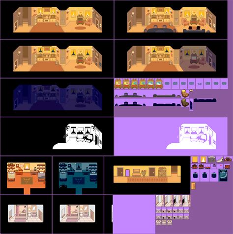 The Spriters Resource Full Sheet View Deltarune Toriels House