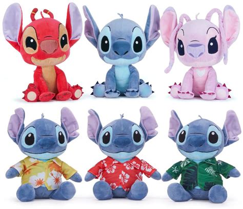 OFFICIAL DISNEY LILO STITCH LEROY ANGEL 12 PLUSH SOFT TOY TEDDY NEW