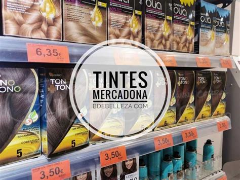 Tintes MercadonaCarta De Colores Y Precios 2024