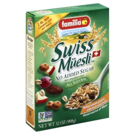 Familia No Sugar Swiss Muesli Smart Final