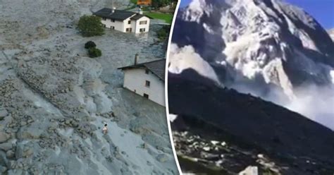 Horror Vid Eight Missing After Massive Landslide Sparks Evacuation In