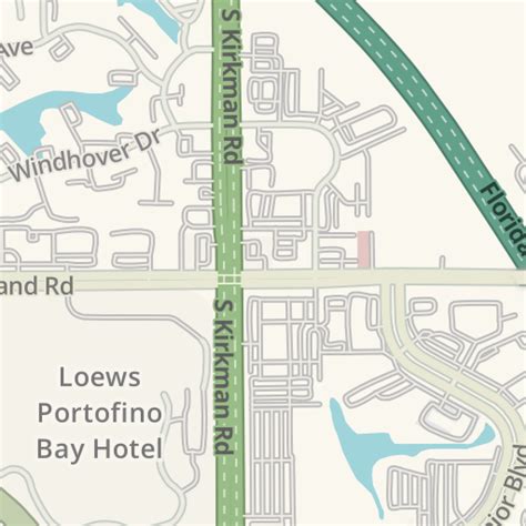 Loews Portofino Bay Hotel Map - Maping Resources