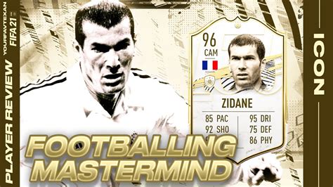 This Card Is Cracked Fifa 21 Prime Zidane Player Review Fifa 21 Zidane 96 Gameplay Youtube