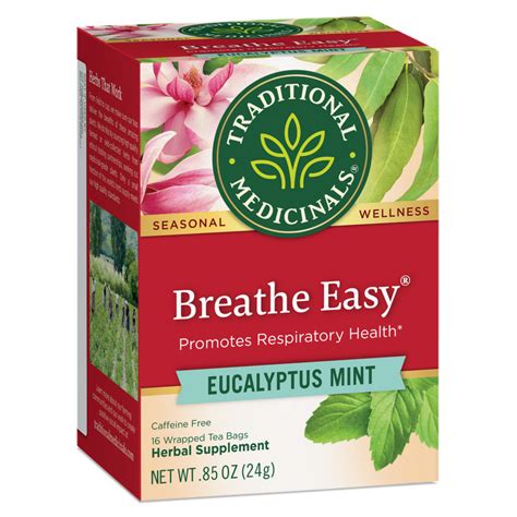 Buy Traditional Medicinals Breathe Easy 16 Tea Bags Online At Best Price In The Uae Life Pharmacy